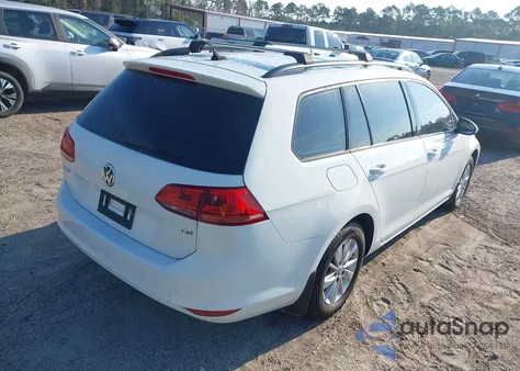2015 Volkswagen Golf Sportwagen Tsi S 4-Door из США, поврежденный, VIN 3VWC17AU0FM519282